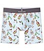 Color:Spirits Of Dad - Image 1 - Second Skin Spirits Of Dad 6#double; Inseam Boxer Briefs