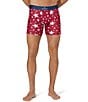 Color:Red White And Stars - Image 2 - Second Skin Stars 6#double; Inseam Boxer Briefs