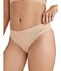 Tommy John Second Skin Thong, Color:Maple Sugar - Image 3