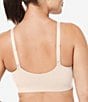 Color:Soft Pink - Image 2 - Second Skin Convertible Triangle Bralette