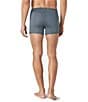 Color:Turbulence Grey - Image 2 - Second Skin 4#double; Inseam Solid Trunks