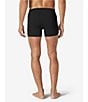Color:Black - Image 2 - Second Skin 4#double; Inseam Solid Trunks