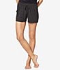 Color:Charcoal Heather - Image 1 - Solid Knit Coordinating Lounge Shorts