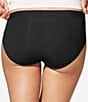 Tommy John Women's Second Skin Hipster Panty, Color:Black - Image 2