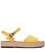 Color:Pineapple Yellow - Image 2 - Abby Platform Espadrille Sandals