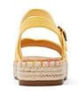 Color:Pineapple Yellow - Image 3 - Abby Platform Espadrille Sandals