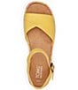 Color:Pineapple Yellow - Image 4 - Abby Platform Espadrille Sandals