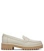 Color:Light Sand - Image 2 - Cara Penny Keeper Lug Sole Loafers