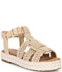 TOMS Jac Fisherman Woven Platform Sandals - Image 1