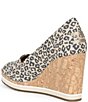 TOMS Leopard Print Essential Wedge Sandals - Image 3