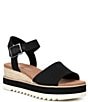 Color:Black - Image 1 - Diana Espadrille Platform Wedges