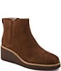 TOMS Women's Mina Suede Wedge Ankle Booties - Image 6