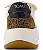 TOMS Women's TRVL LITE Water Repellent Leopard Accent Wedge Sneakers - Image 3