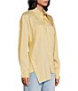 TOPSHOP Asymmetric Placket Button Front Top - Image 4