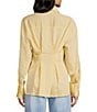 TOPSHOP Asymmetric Placket Button Front Top - Image 2