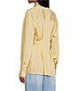 TOPSHOP Asymmetric Placket Button Front Top - Image 4