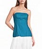 TOPSHOP Coordinating Fitted Strapless Tailored Top - Image 1