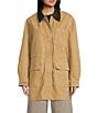 TOPSHOP Collared Field Jacket, Color:Tan - Image 3