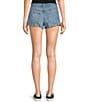 TOPSHOP Denim A-Line Mom Shorts - Image 2