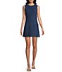 TOPSHOP Denim Mini Dress - Image 1