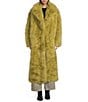 TOPSHOP Faux Fur Extra Long Coat - Image 3