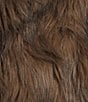 TOPSHOP Faux Fur Mid Length Shawl Jacket - Image 4