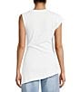 TOPSHOP Knit Ruched Side Detail Cinched Top - Image 2