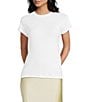 TOPSHOP Short Sleeve Everyday Knit T-Shirt - Image 1