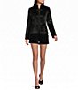 TOPSHOP Velvet Coordinating Jacket - Image 3