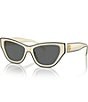 Color:Dark Grey - Image 1 - Women's TY7206U 54mm Cat Eye Sunglasses