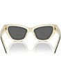 Color:Dark Grey - Image 3 - Women's TY7206U 54mm Cat Eye Sunglasses