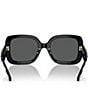 Color:Black - Image 4 - Women's 54mm Butterfly Sunglasses
