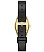 Tory Burch Women's Small Eleanor Curve Quartz Three-Hand Leather Strap Watch - Image 3