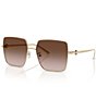Tory Burch Women's TY6120 57mm Square Sunglasses - Image 1
