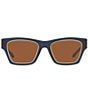 Color:Navy - Image 2 - Women's Ty7186u 53mm Rectangle Sunglasses