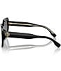 Color:Black - Image 3 - Women's Ty7194u 55mm Cat Eye Sunglasses