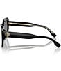 Tory Burch Women's Ty7194u 55mm Cat Eye Sunglasses, Color:Black - Image 3