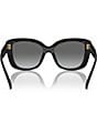 Color:Black - Image 4 - Women's TY7198U 54mm Butterfly Sunglasses