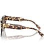 Color:Dark Brown - Image 3 - Women's TY7198U 54mm Tortoise Butterfly Sunglasses