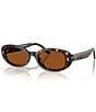 Tory Burch Women's TY7241D 52mm Oval Sunglasses - Image 5