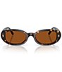 Tory Burch Women's TY7241D 52mm Oval Sunglasses - Image 6
