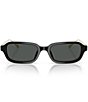 Tory Burch Women's TY7243U 53mm Rectangle Sunglasses - Image 2