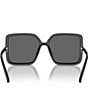 Color:Black - Image 3 - Women's TY9075U 57mm Square Sunglasses