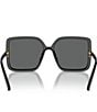 Tory Burch Women's TY9075U 57mm Square Sunglasses, Color:Black - Image 3