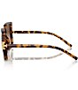 Tory Burch Women's TY9075U 57mm Tortoise Square Sunglasses, Color:Tortoise - Image 3
