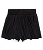 Color:Black - Image 2 - Big Girls 7-16 Butterfly Shorts