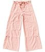 Tractr Big Girls Wide Leg Cargo Pants - Image 1