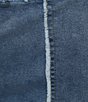 Tractr Knit Denim Drawstring Lounge Shorts - Image 4
