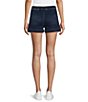 Tractr Tractr Blu Knit Denim Drawstring Lounge Shorts - Image 2