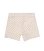 Color:Pink - Image 2 - Little Girls 2T-6X Checked Shorts